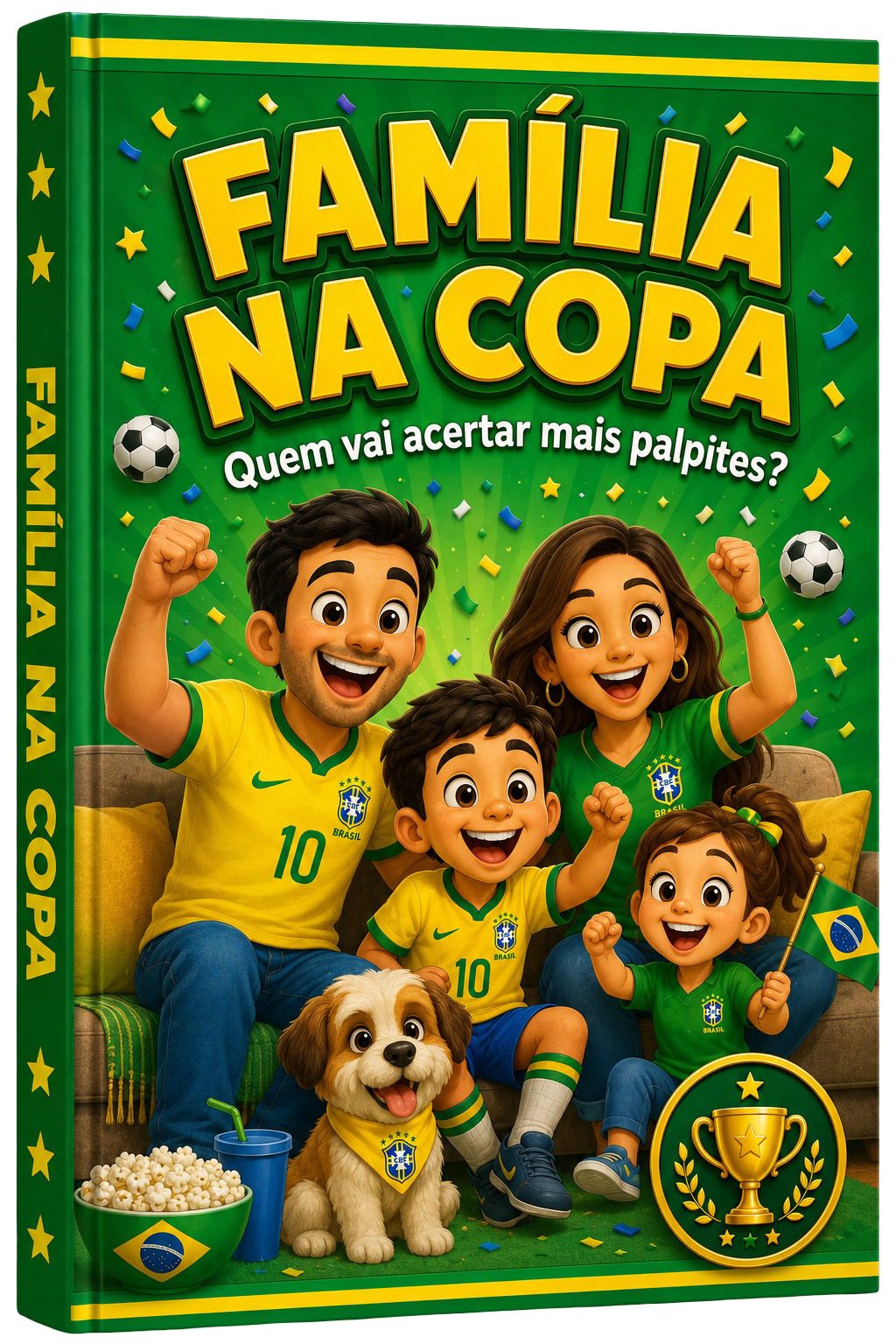 Capa do bônus Família na Copa